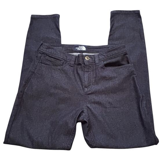 The North Face Women's Dark Blue Stretch Denim Jeans Size 2 Inseam 27" - Picture 3 of 7